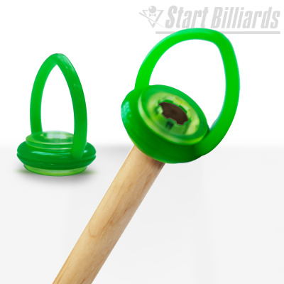 Держатель для кия пластик, зеленый Startbilliards SB028-GREEN